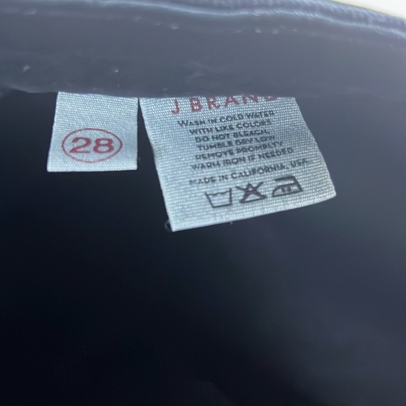 J Brand‎ Womens sz.28 Zoey Moto Zipper Style Ankle Skinny Pant - Picture 8 of 10